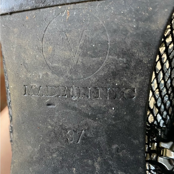 Modern Vice Leather Donna Boot in Silver Size 37 (US 7) - Picture 6 of 8